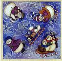 JanLynn Stamps Happen Christmas snowmen 90317 Snowswirls