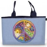 Peace Celestial bag passion 4 fashion tote bag Dan Morris