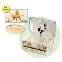 Dan Morris horses jewelry box gift girls Current