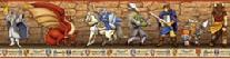 wizards and warriors fantasy boys wallpaper border dan morris chesapeake wallcoverings boys rock